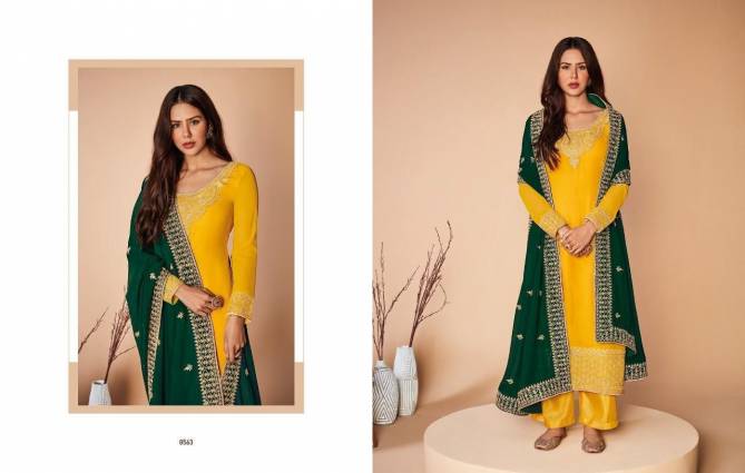 Alfaaz 8559 Colours Heavy Festive Wear Georgette Latest Designer Salwar Kameez