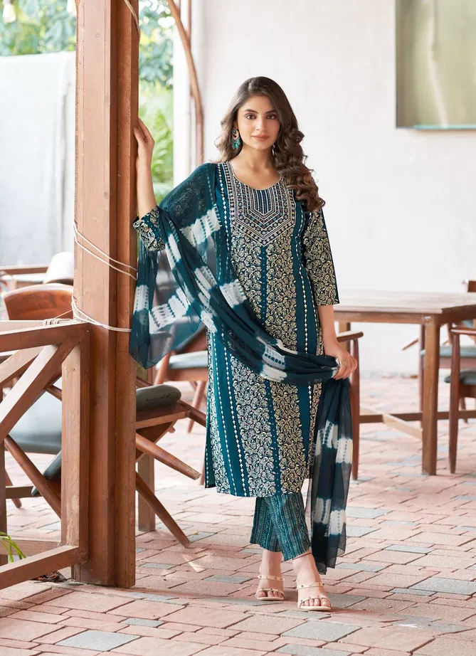 Suman Vol 2 By Mystic 9 Rayon Printed Kurti With Bottom Dupatta Orders In India