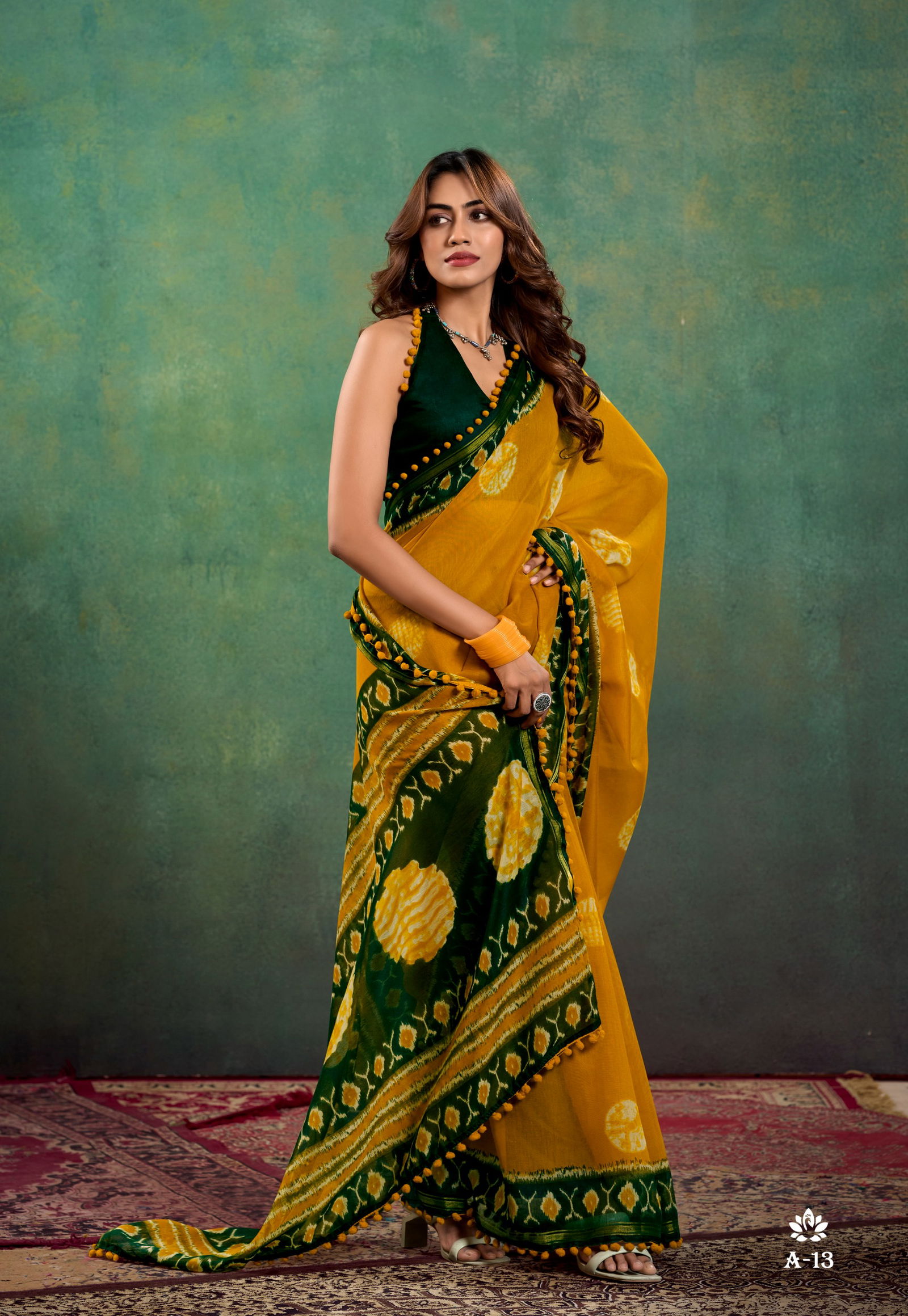 Pumpum 13 By Sr Mul Mul Cotton Daily Wear Saree Exporters In India