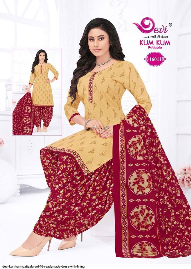 Devi Kumkum Patiyala Vol 16 Indo Cotton Printed Readymade Dress Exporters In india