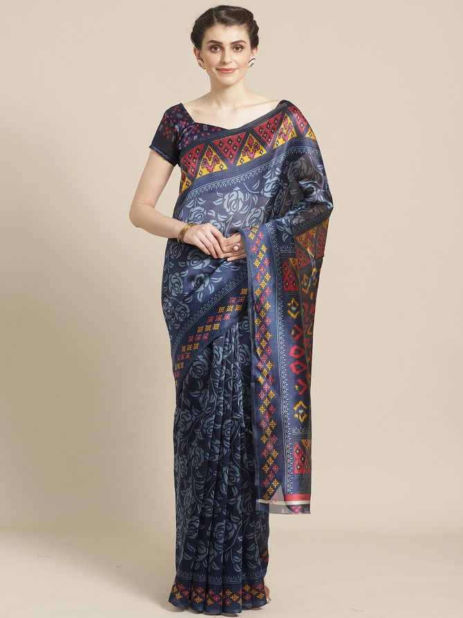 Stylish Party Wear Latest Silk Saree Collection 