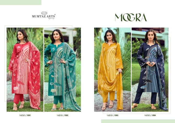 Mogra By Mumtaz Embroidery Cotton Dress Material Wholesale Shop In Surat
