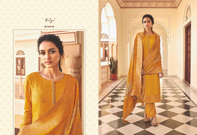 LT FABRICS NITYA VOL-165 Latest Fancy Festive Wear Dola Jacquard With Hand Work Heavy Salwar Suit Collection 