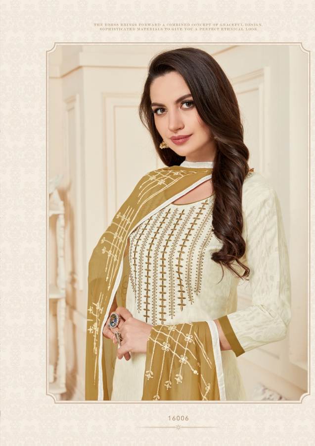 Relish - 16 Exclusive Collection Of Casual Wear Dress Material 