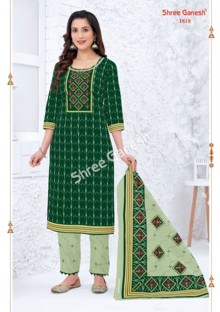 Shree Ganesh Samaiyra 8 Casual Daily Wear Cotton Printed Dress Material