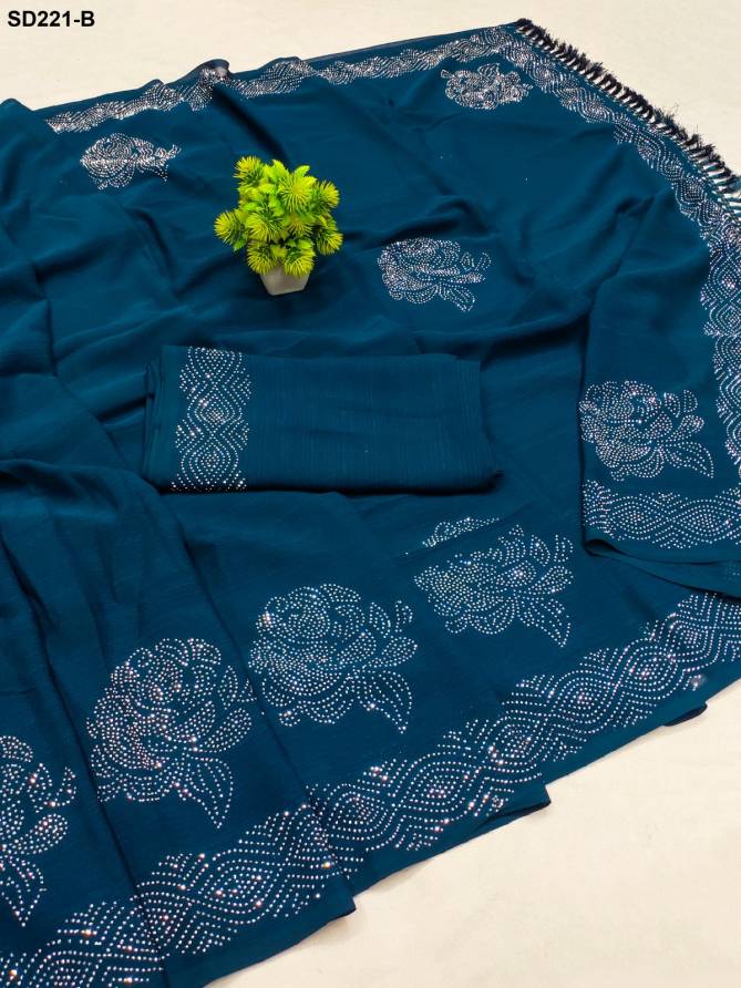 SD 221 A  And B By Suma Designer Zomato Fancy Saree Exporters In India