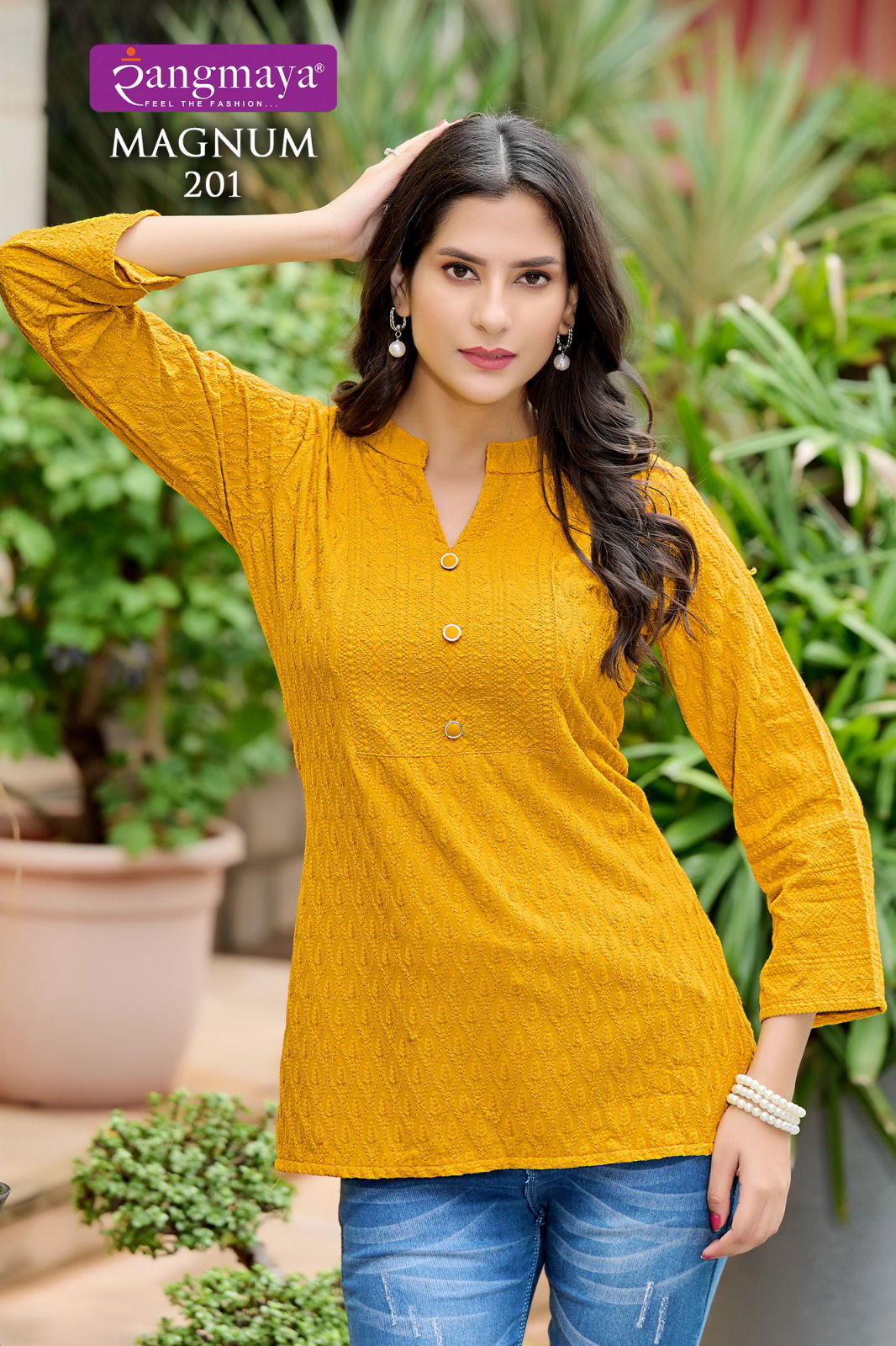 Magnum 2 By Rangmaya Tunic Ladies Top Suppliers In India