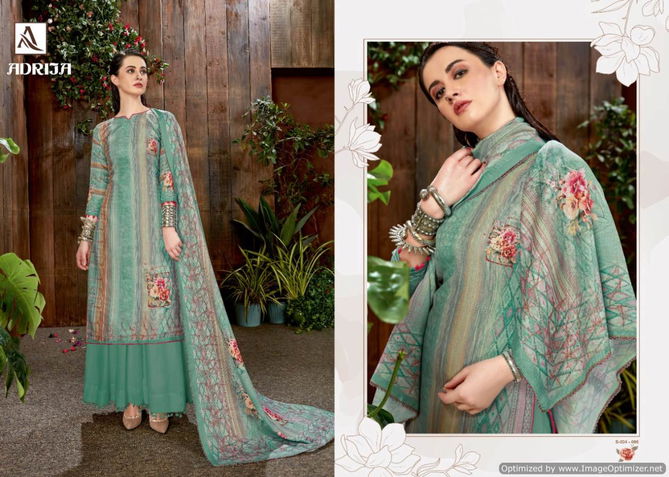 Alok Adrija Latest Casual Wear Pure Wool Pashmina Digital Print with Swarovski Diamond Work Dress Material Collection 