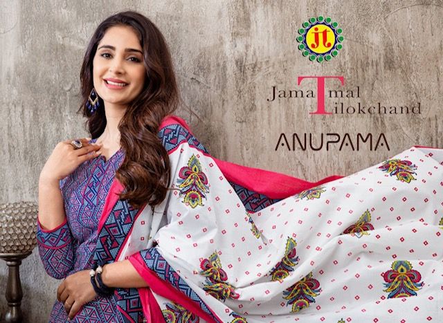 Jt Anupama Casual Daily Wear Cotton Printed Dress Material Collection