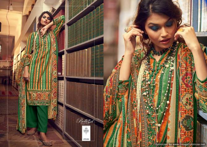 Al Marina 3 By Belliza Pure Pashmina Dress Material Exporters In India