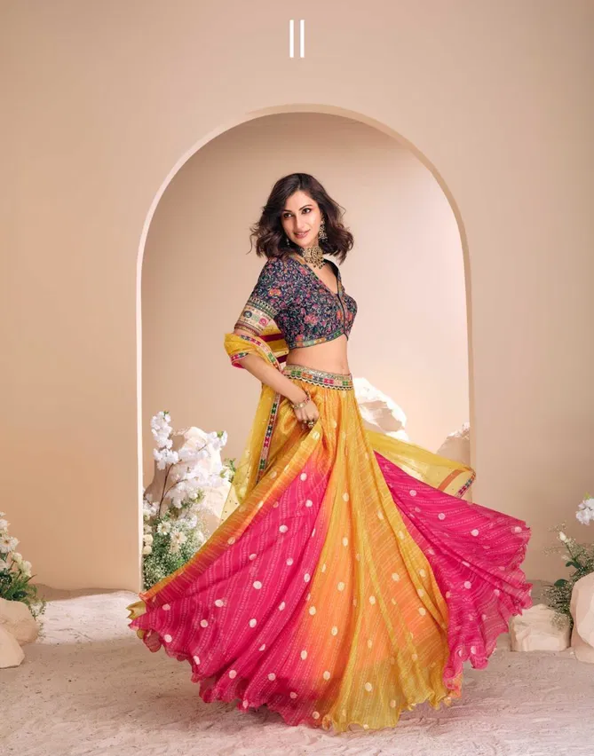 Swayamwar By Sayuri Viscose Jacquard Silk Lehenga Choli Surat Wholesale Market