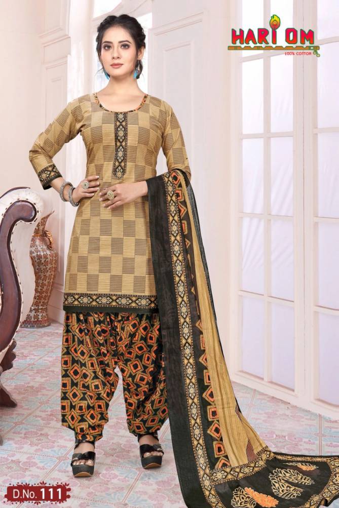 Hari Om Print 1 Latest Fancy Regular Wear Printed Cotton Salwar Suit  Collection

