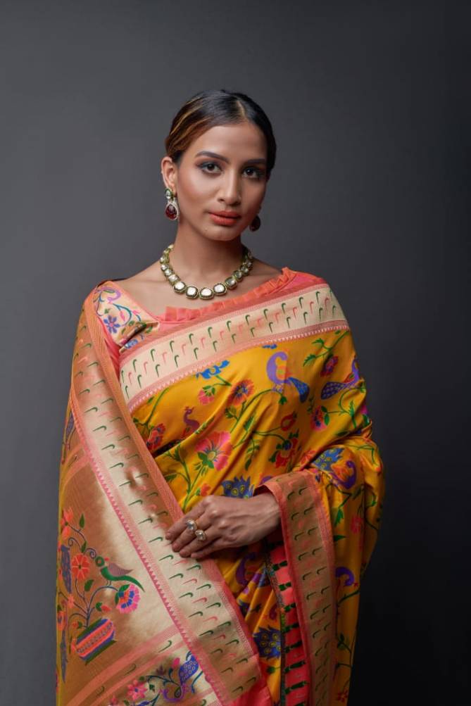Rajyog Apoorva Silk Weaving Heavy Festive Wear Fancy Designer Saree Collection
