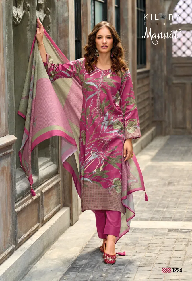 Mannat By Kilory Jam Cotton Printed Salwar Kameez Orders In India