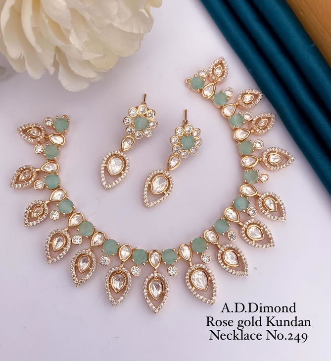 AD Diamond Wholesale Kundan Necklace Manufacturers