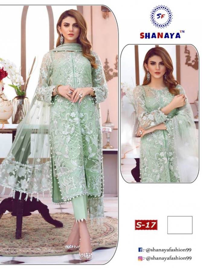 Shanaya S Series Heavy Designer Festive Wear Pakistani Suit Collection 