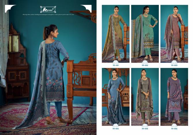 Amira By Kesar Woolen Digital Printed Dress Material Catalog 