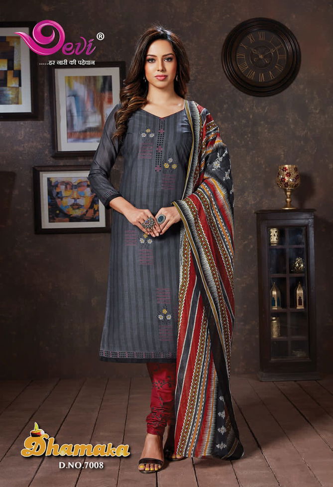 Devi Dhamaka 7 Latest Fancy Designer Regular Casual Wear Printed Pure Cotton Collection
