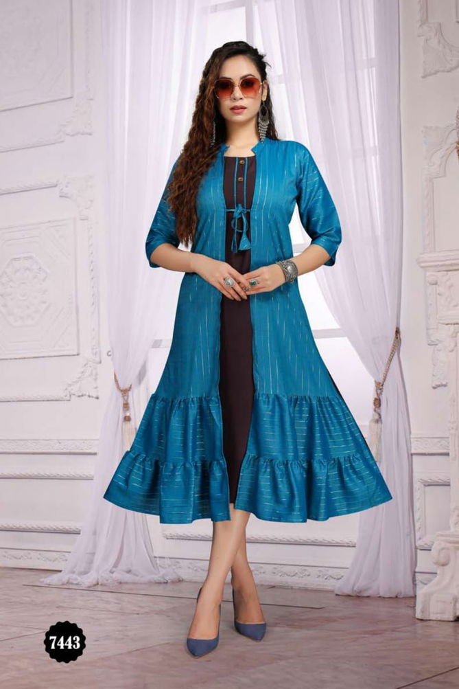 Beauty Queen Ladali 2 Fancy Designer Party Wear Rayon Kurti Collection