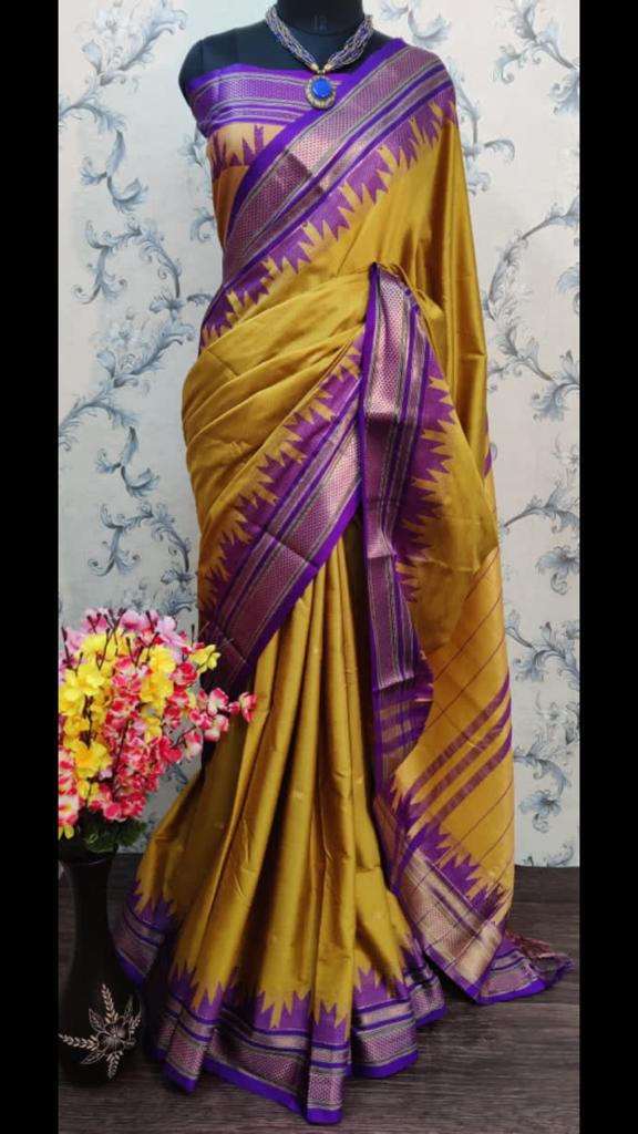 Redolence Prachi Exclusive Latest Festive Wear Function Wear Cotton Silk Designer Saree Collection