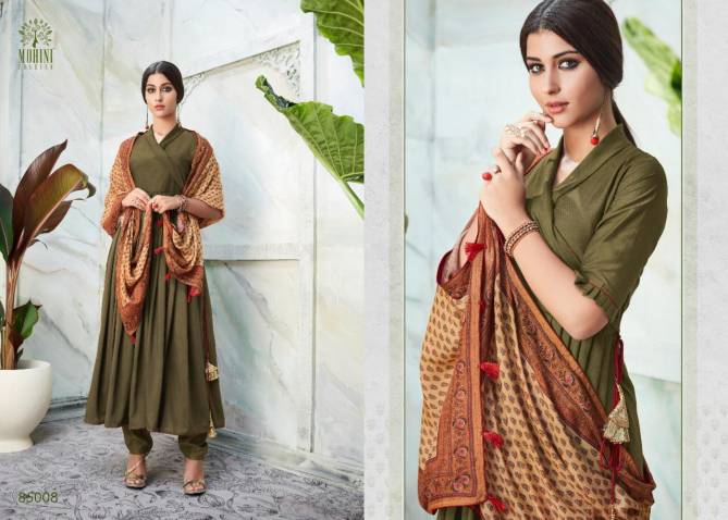 Mohini Glamour Vol 85 Latest Designer Stylish Classy Party Wear Suit  Collection With Printed Dupatta
