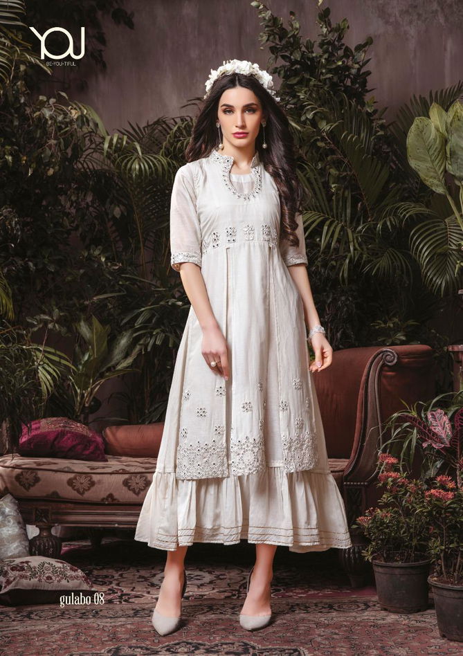 You Gulabo Latest Fancy Designer Festive Party Wear Heavy  Elegant Kurti Collection
