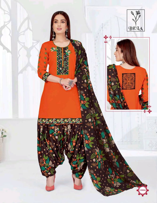 Bela Sona Pari 10 Ethnic Latest Regular Wear Printed Cotton Dress Material With Mal Mal Dupatta