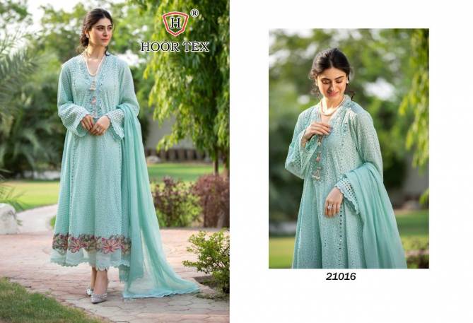 HOOR TEX LAWN VOL-1 Latest Fancy Designer Festive Wear Heavy Lawn Cotton Pakistani Salwar Suit Collection 