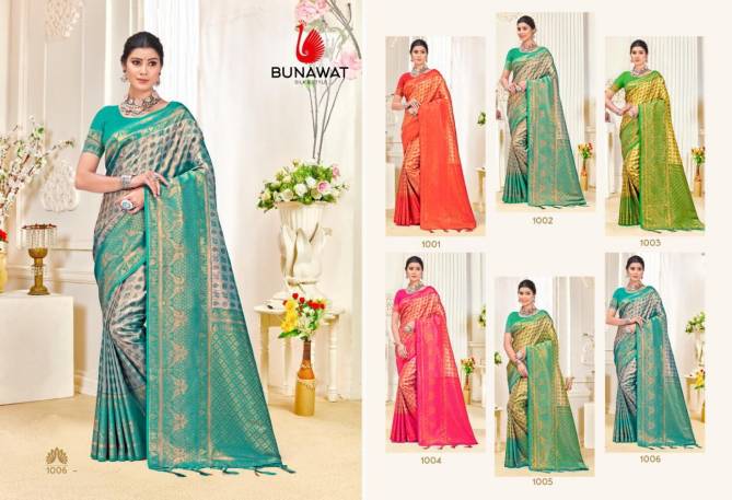 Kalanidhi Vol 4 By Bunawat Wedding Wear Kanjivarm Silk Wholesale Sarees In India