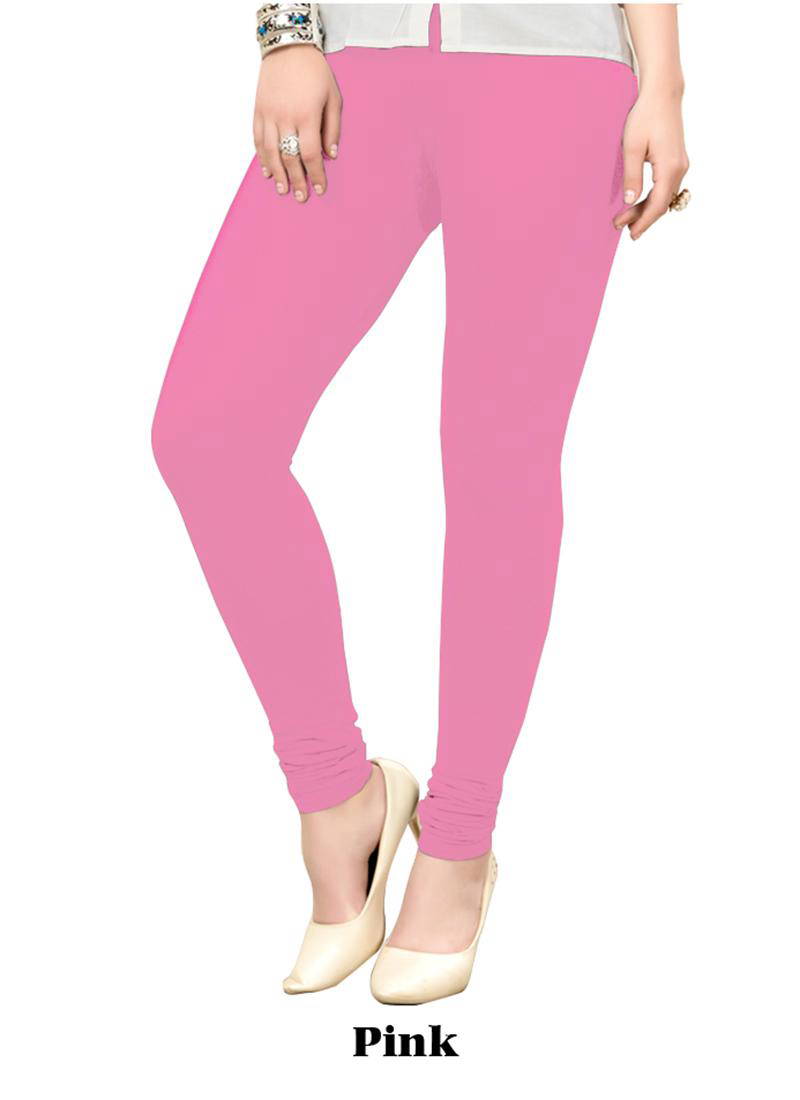 Regular Wear Soft Plain Cotton Leggings Wholesale Collection