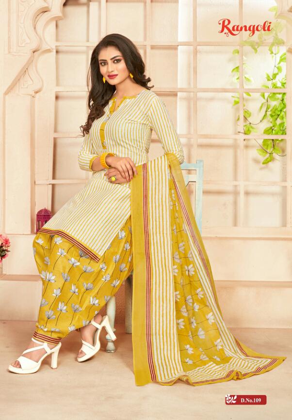 Kc Rangoli Patiyala 1 Latest Casual Regular Wear Printed Pure Cotton Collection