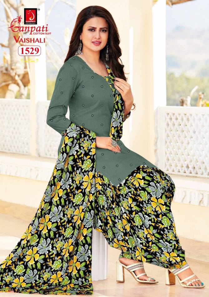 Ganpati Vaishali 1 Latest Pure Cotton Printed Casual Wear Dress Material Collection 