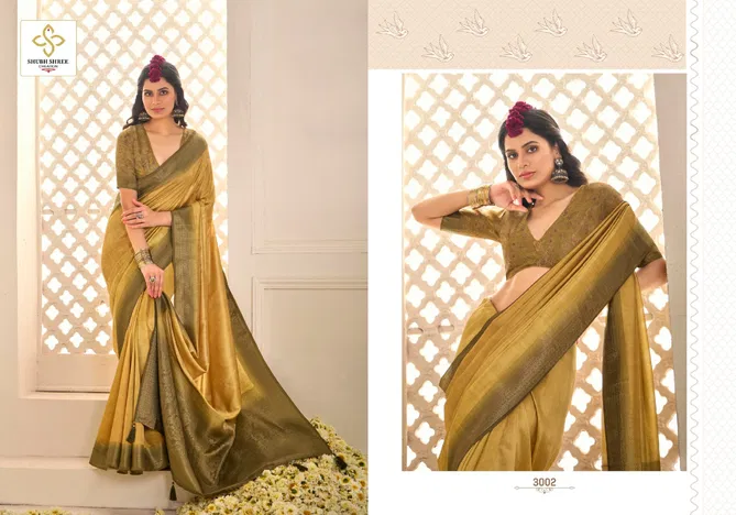 Pallavi Vol 3 By Shubh Shree Tusser Silk Sarees Exporters In India