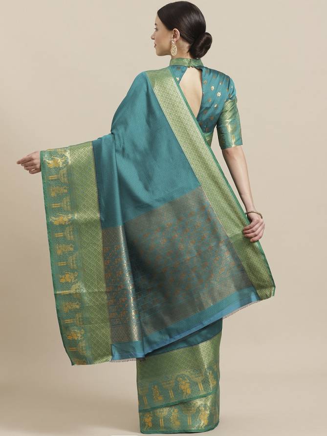 Kala Kruti Festive Wear Silk Blend Saree Collection