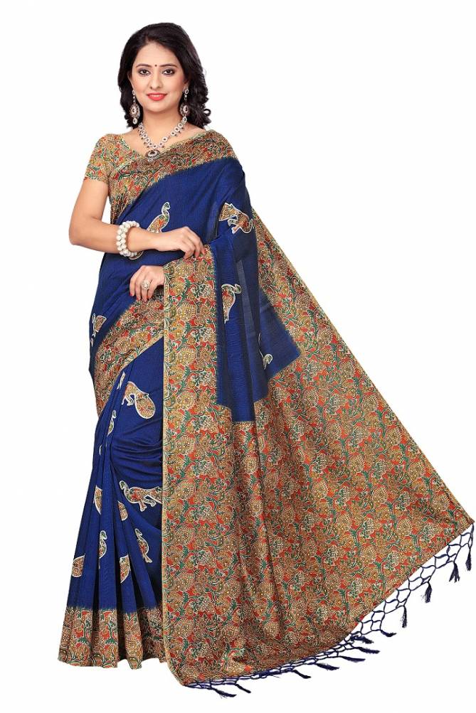 Divastri Casual Wear Art Silk Printed Saree Collection