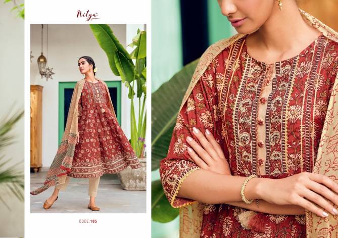Lt Nitya Kasak Latest Fancy Casual Wear Designer Exclusive Cotton Print With Hand Work Ready Made Collection
