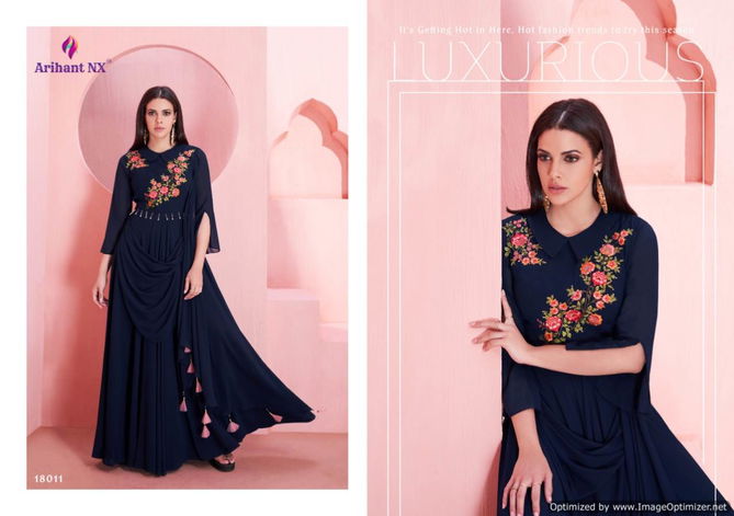 Sui Dhaga Vol-2 Heavy Designer Stylish Party Wear Gown Collection With Embroidery Work 