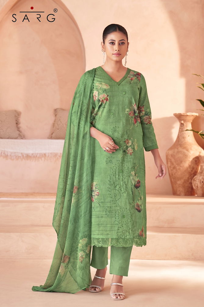 Riya By Sarg Lawn Cotton Digital Printed Dress Material Orders In India