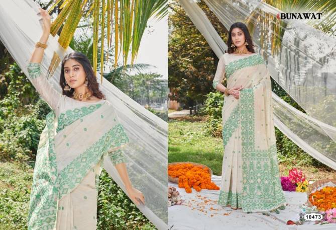 Krithika Cotton By Bunawat Daily Wear Sarees Wholesale Clothing Suppliers in India
