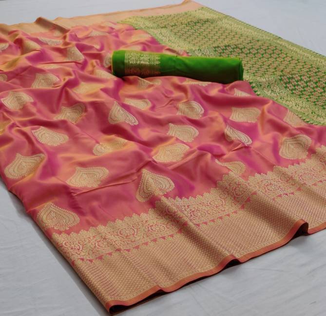 Rajyog Leena Silk New Collection Of Party Wear Designer Silk Saree 
