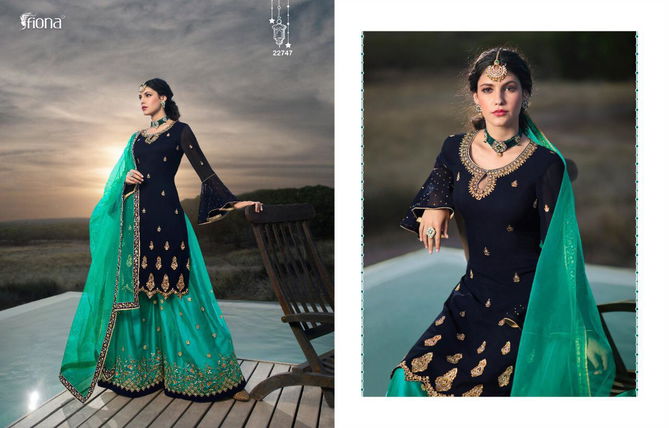 NOORIE SHARARAR VOL -11 Wedding Designer Heavy Work Georgette Top With Dull Santoon Inner  Net Bottom With Japan Satin Inner Four Sided Bordered Dupatta  