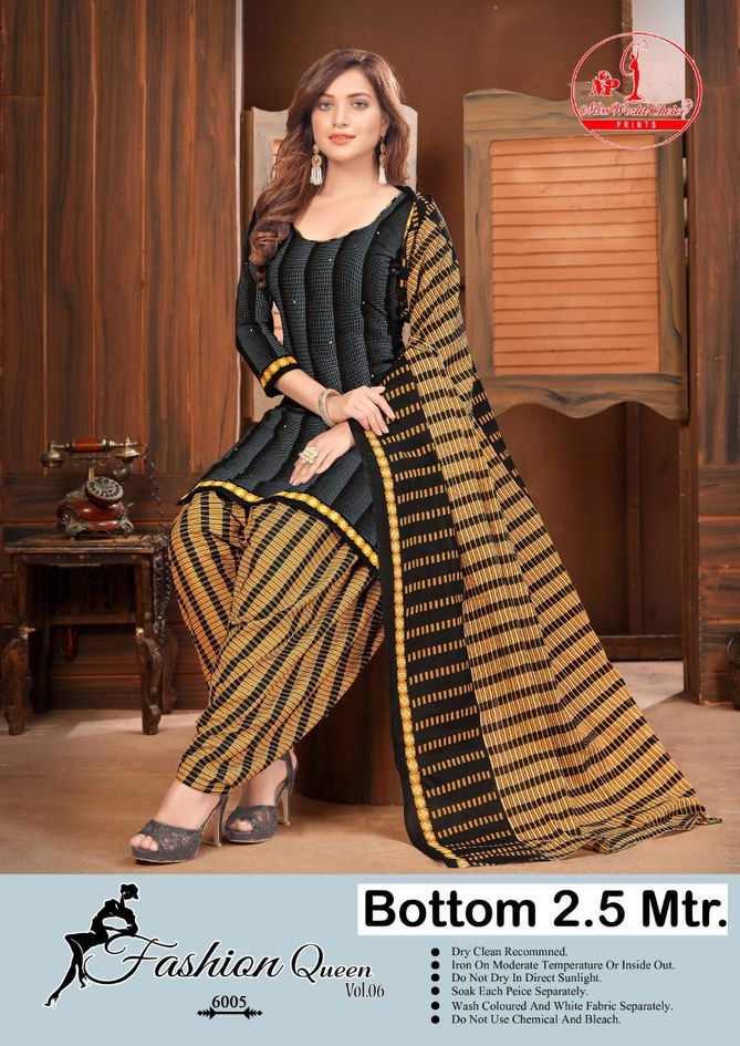 Miss World Fashion Queen 6 Latest Fancy Designer Regular Casual  Wear Pure Cotton Printed Cotton Collection
