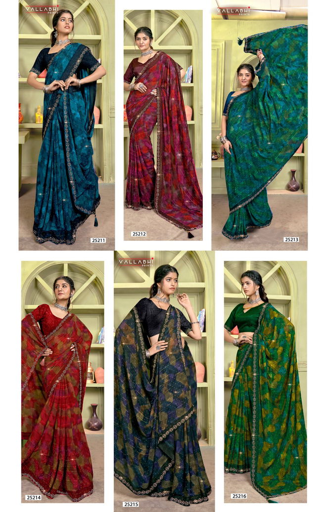 Florian Vol 9 By Vallabhi Printed Brasso Sarees Orders In India