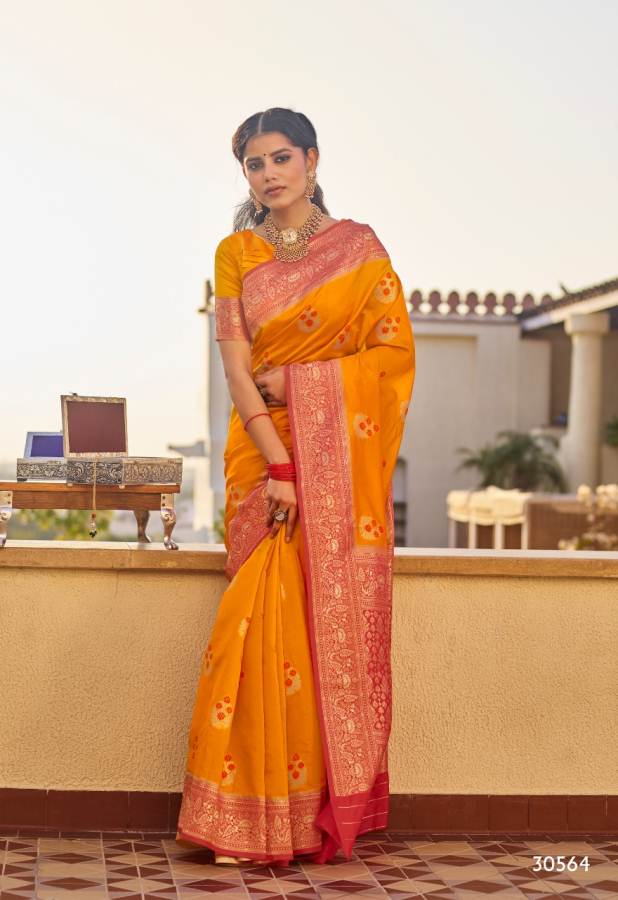 Shangrila Shefali Silk Latest Collection Of Designer Festive Wear Saree Collection 