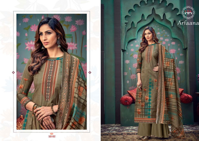 Harshit Arfaana Latest Fancy Regular Wear Digital Printed Designer Cotton Dress Material Collection