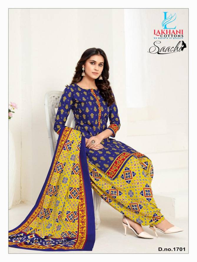 Lakhani Saachi 17 New Collection Of Designer Casual Wear Printed Cotton Dress Material 