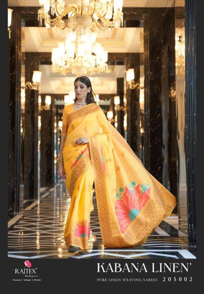 Kabana Linen By Rajtex Wedding Wear Saree Wholesalers In Delhi