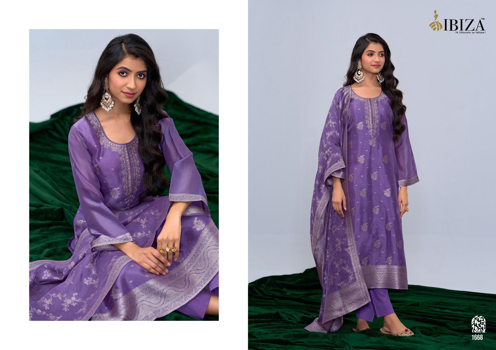 Adira Kosa Silk by Ibiza Silk Jacquard Salwar Kameez Collection