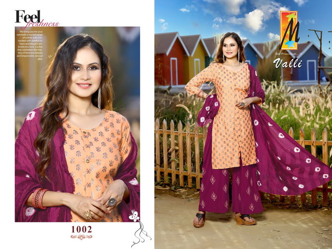 Master Valli Latest Designer Ethnic Wear Rayon Printed Ready Made Collection