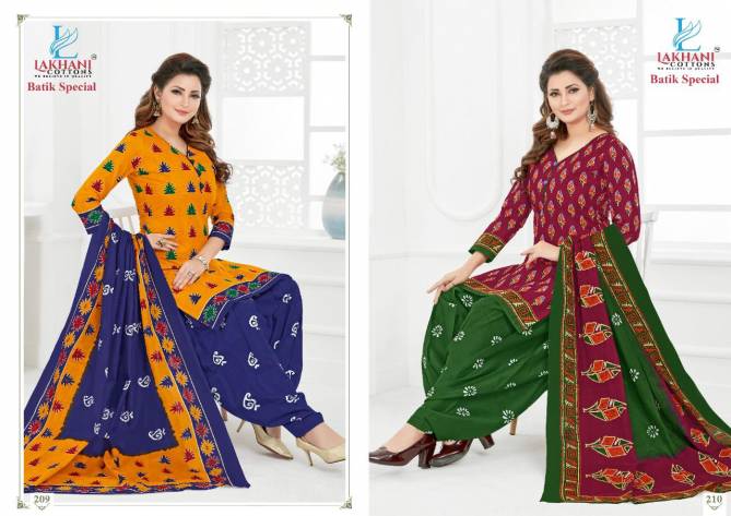 Lakhani Batik Special 2 Cotton Printed Casual Wear Dress Material Collection
